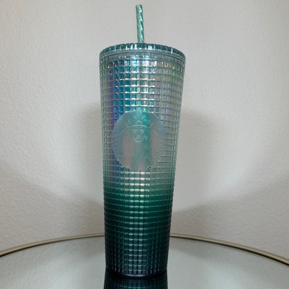 STARBUCKS 2023 Ombré Disco Grid Gradient Tumbler - Picture 2 of 3
